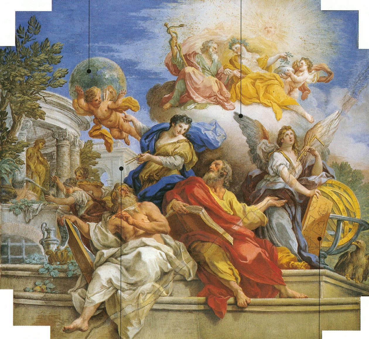 Allegoria della scienza da Sebastiano Conca