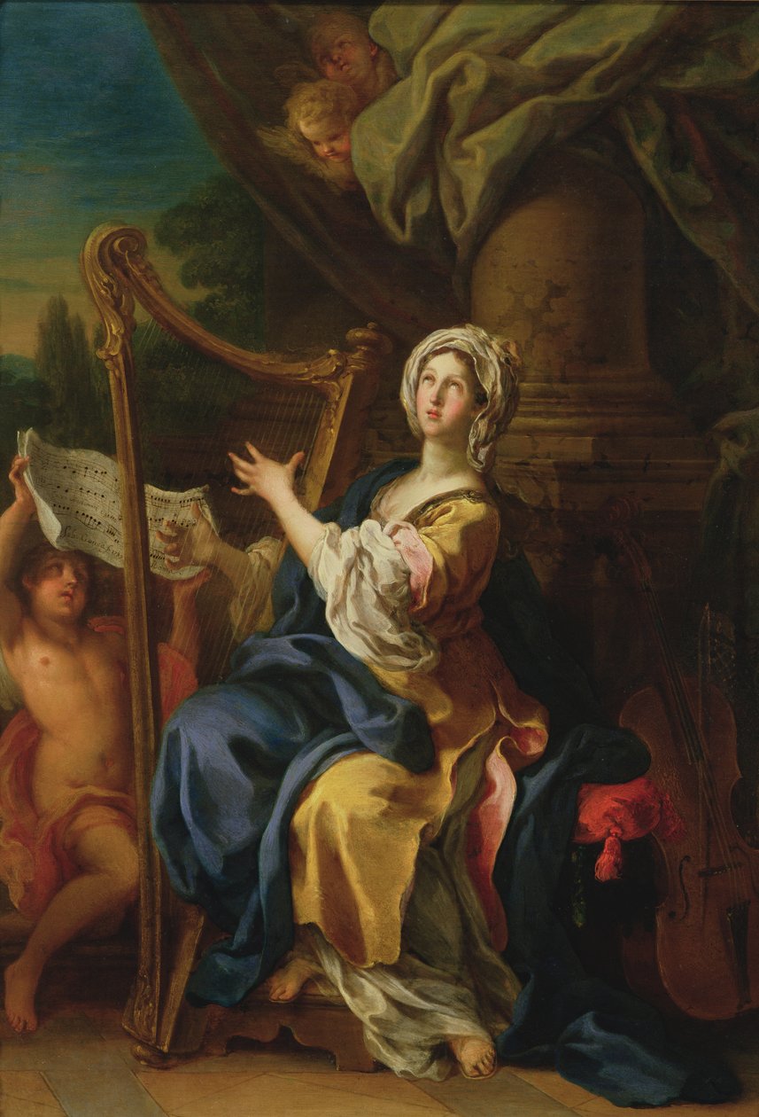 Santa Cecilia da Sebastiano Conca