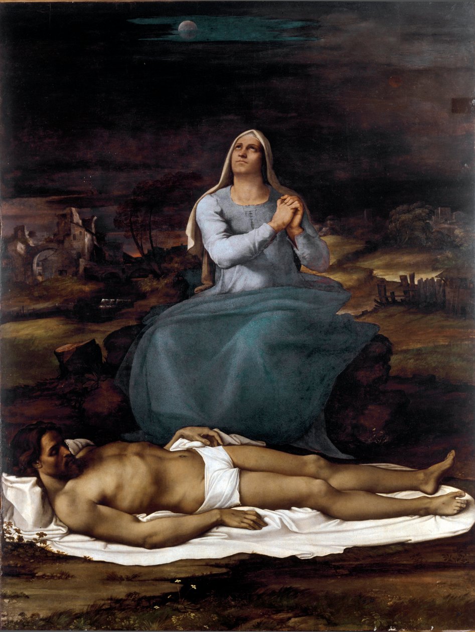 Pietà da Sebastiano del (c.1485 1547) Piombo