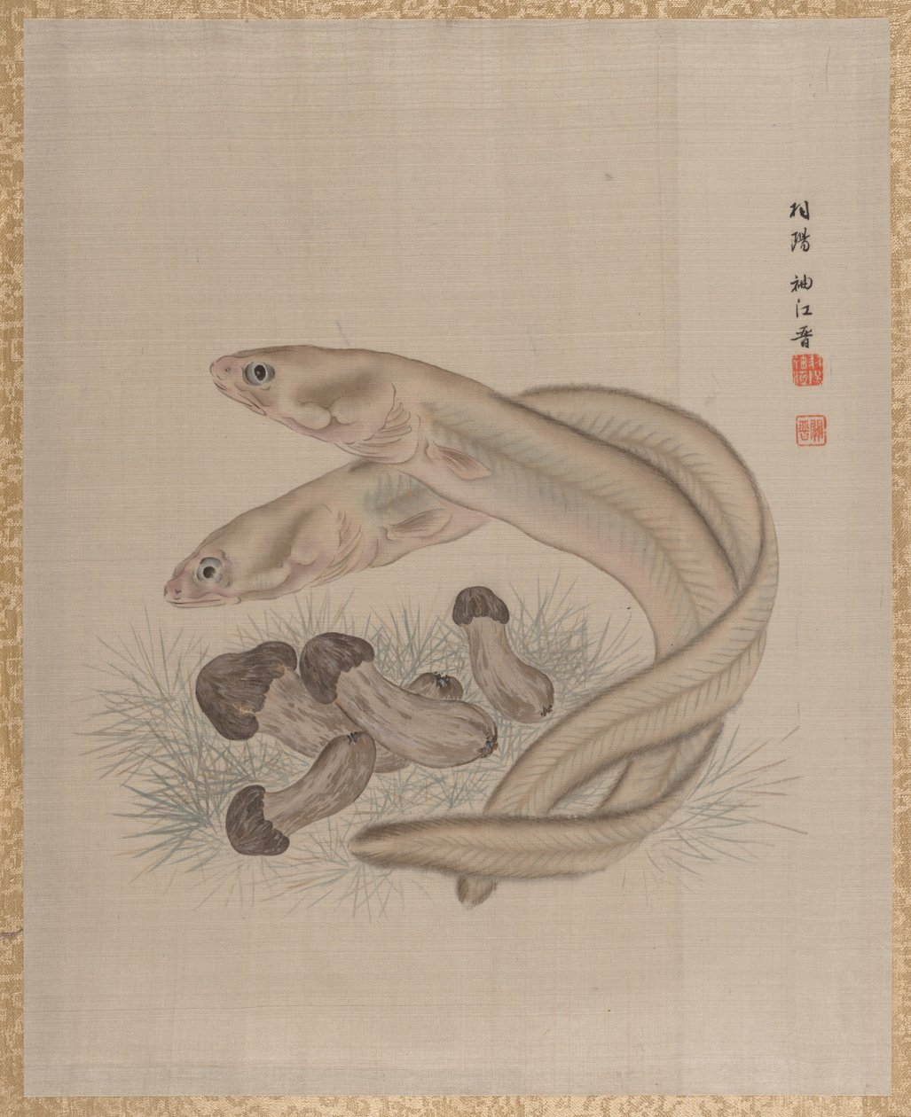 Anguille, ca. 1890-92 da Seki Shuko