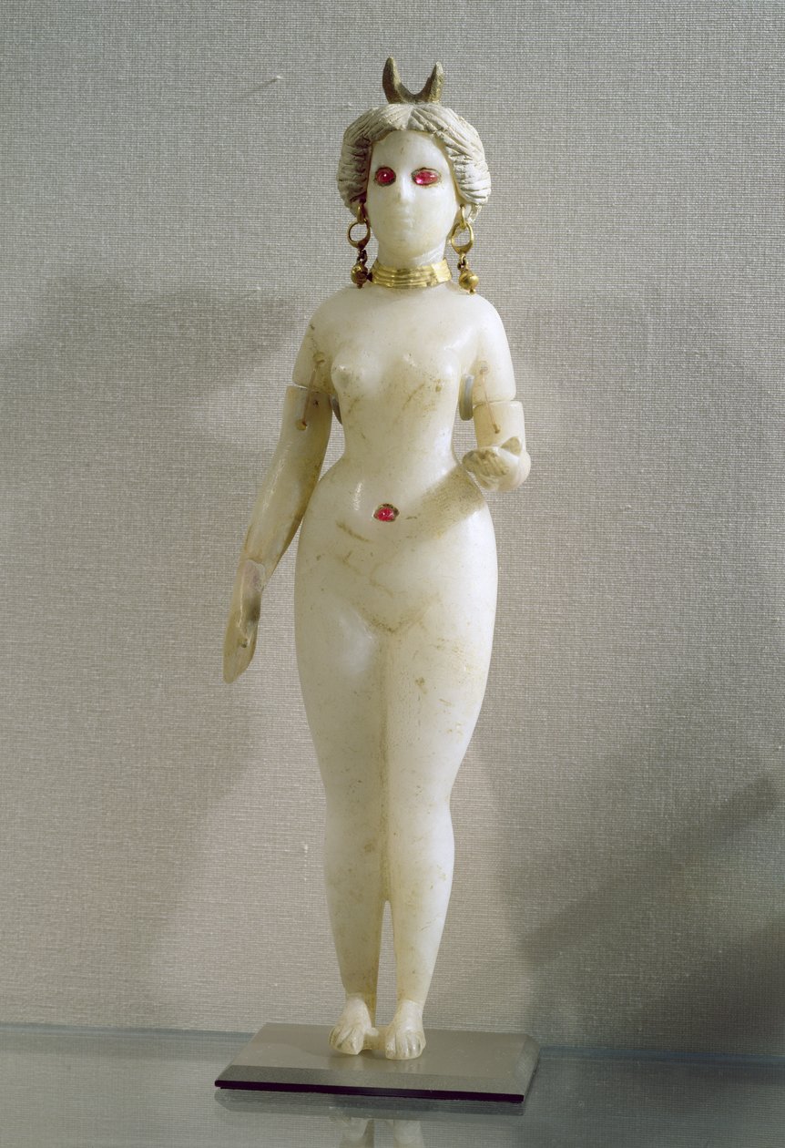 Statuetta di una nuda femminile, conosciuta anche come la grande dea babilonese Ishtar da Seleucid