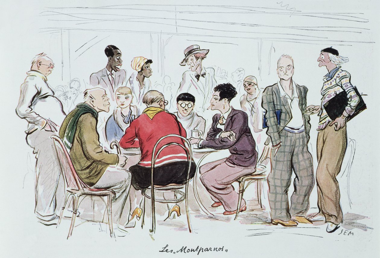 Les Montparnos, 1929 da Sem