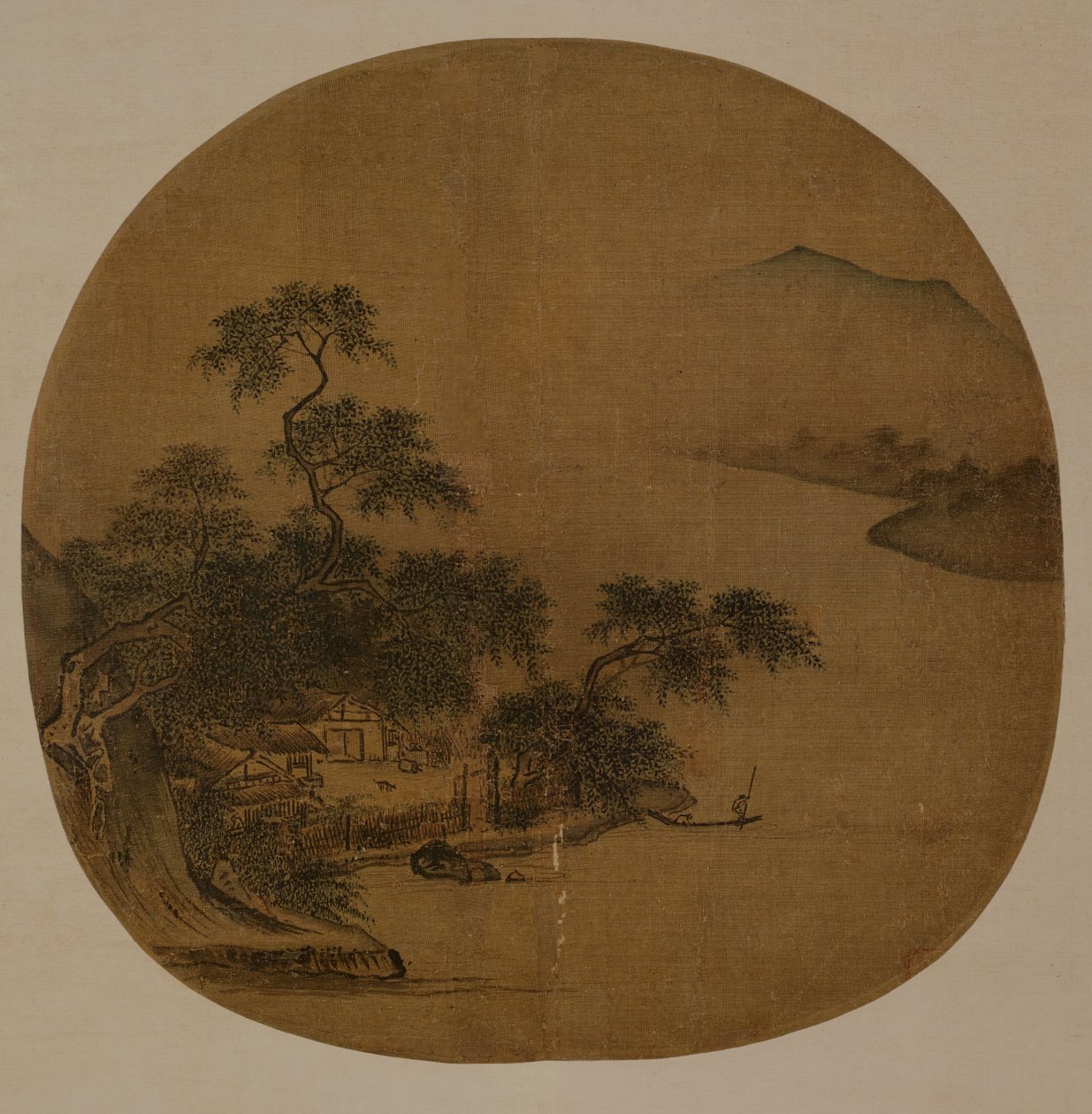 Ritiro sul fiume, c.1250 da Sen Xia