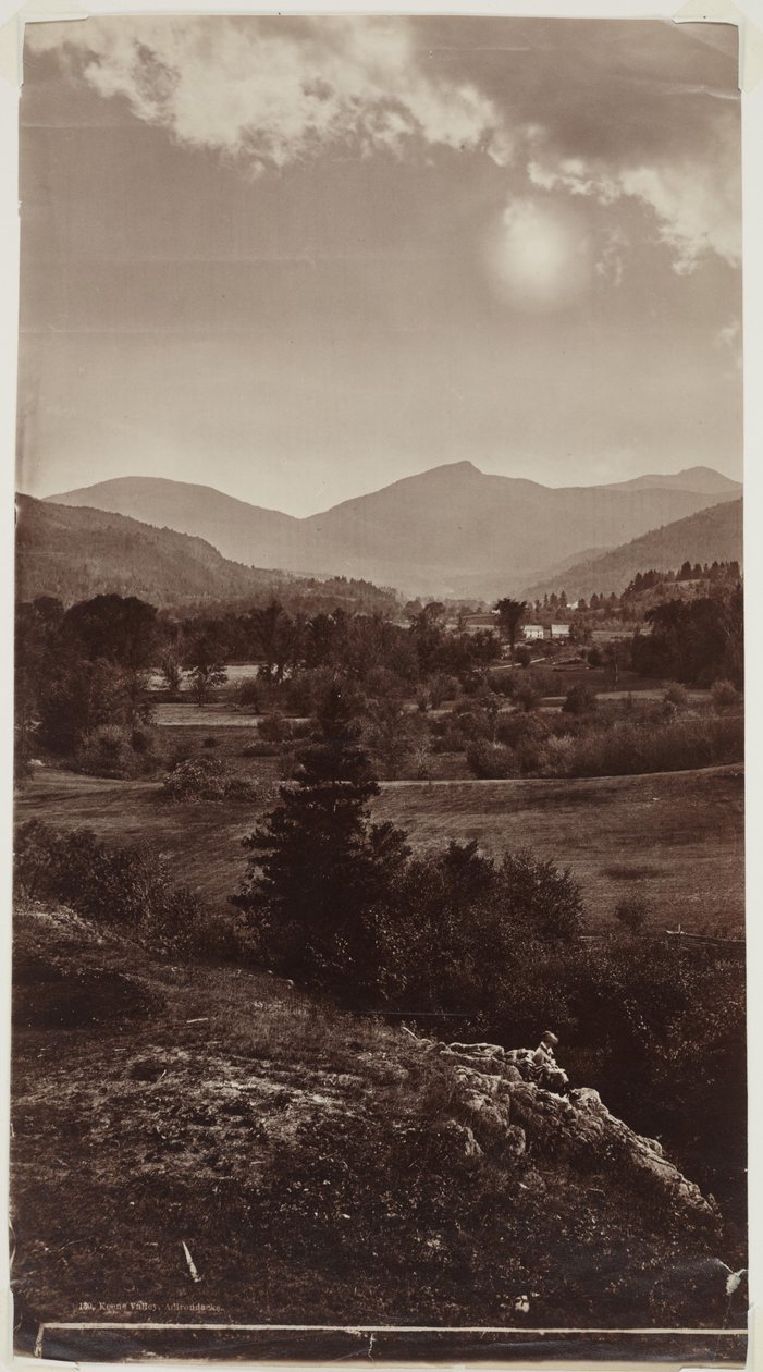 Keene Valley, Adirondacks da Seneca Ray Stoddard