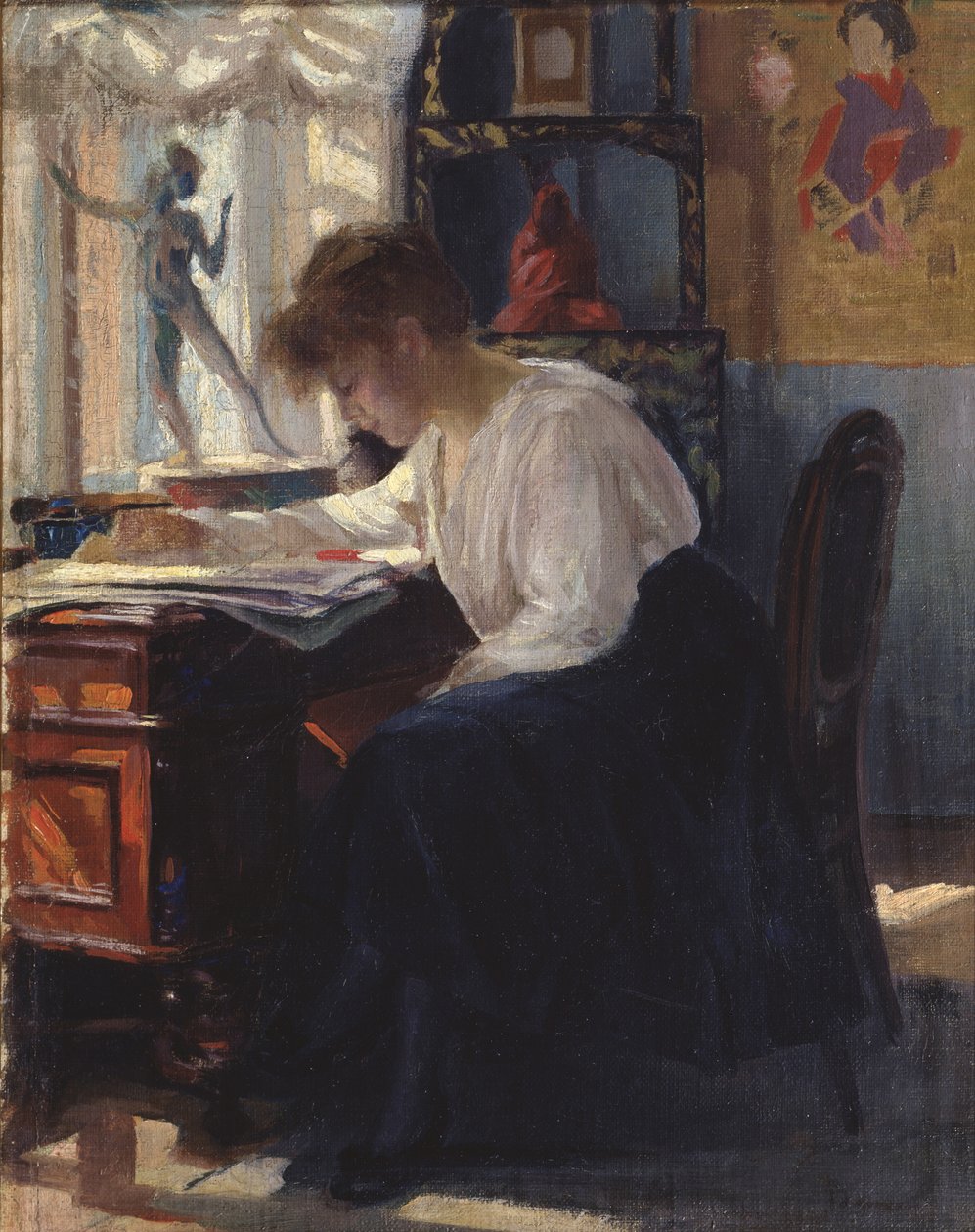 In uno studio da Sergei Arsenevich Vinogradov