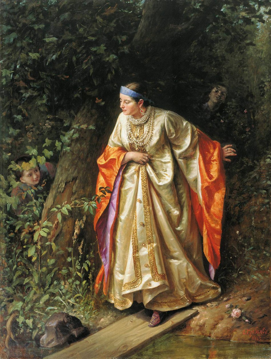 Nascondino, 1893 da Sergei Gribkov