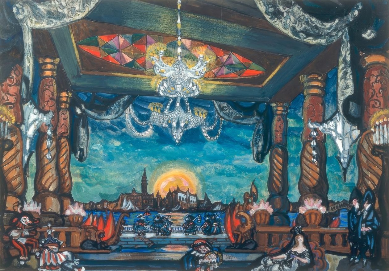 J. Offenbach, Hoffm. Erz. / Sudeikin da Sergei Jurjewitsch Sudeikin