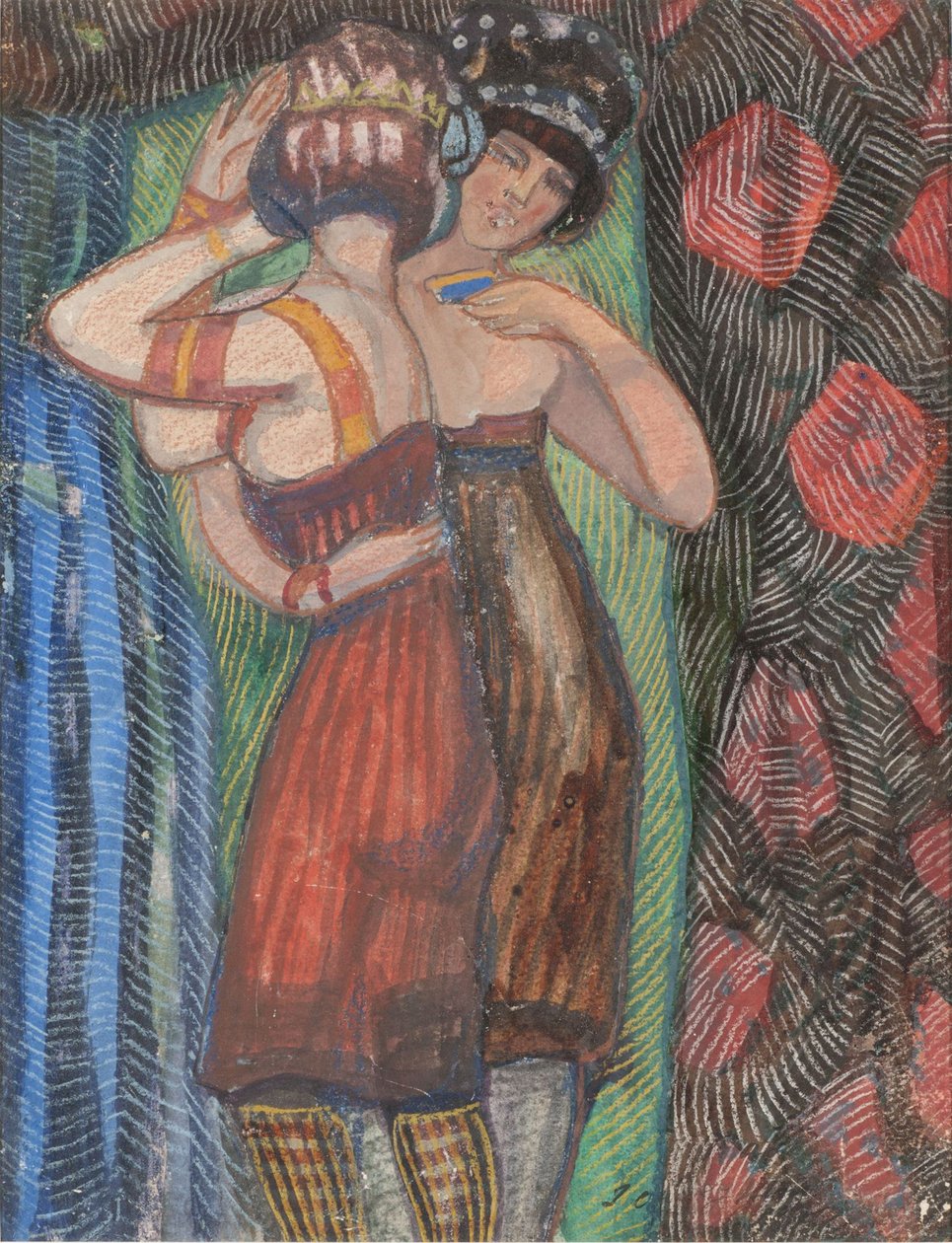 Due donne da Sergei Yurievich Sudeykin