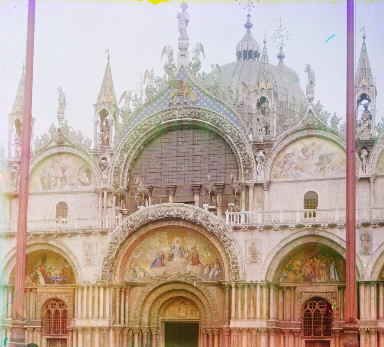 Cattedrale di San Marco, Venezia, 1905-1915 da Sergey Prokudin Gorsky