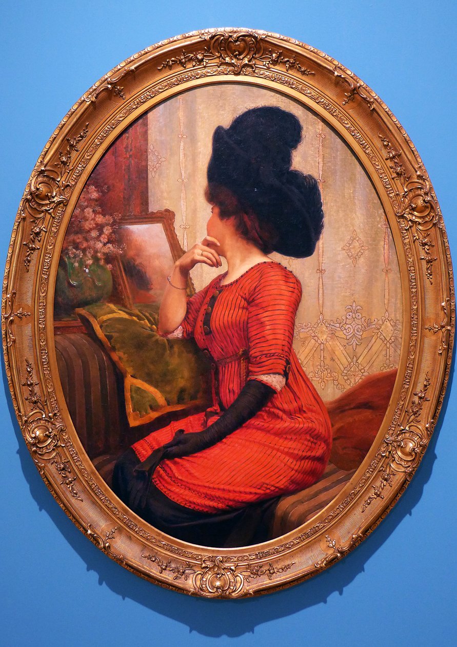 La donna in rosso da Servais Joseph Detilleux