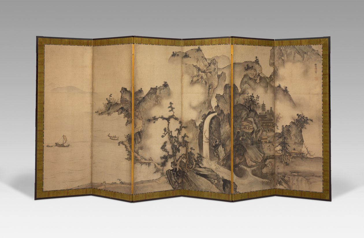 Paesaggio delle quattro stagioni da Sesson Shukei