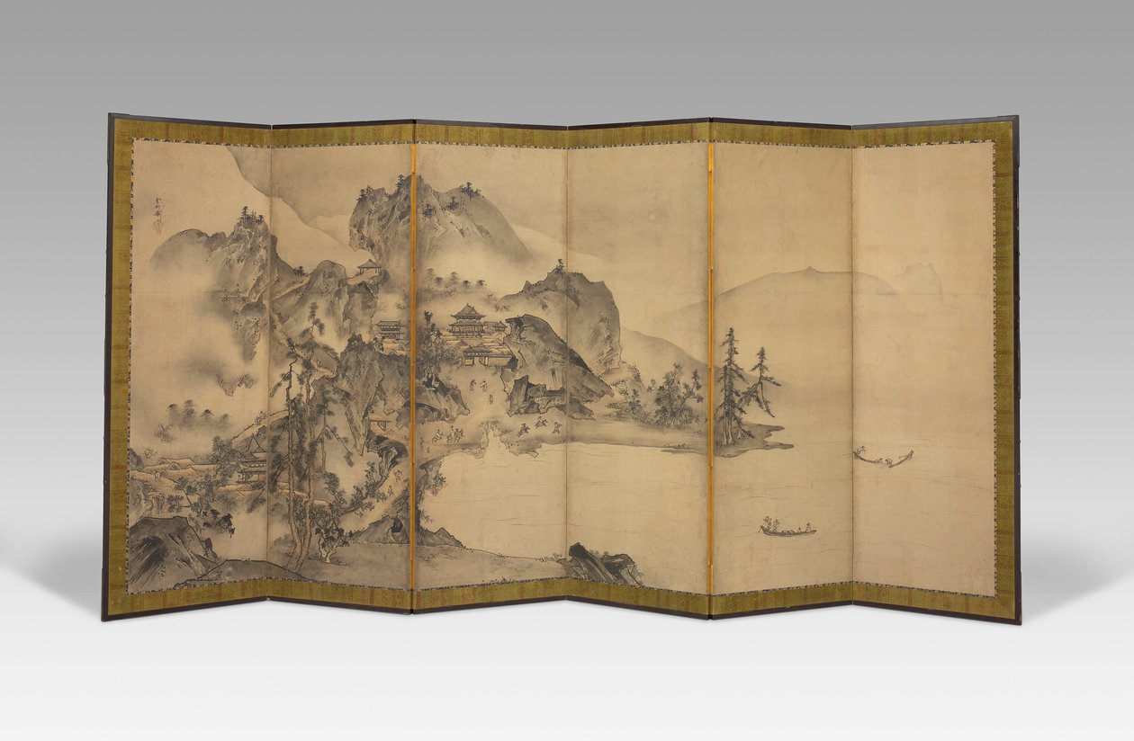 Paesaggio delle quattro stagioni da Sesson Shukei