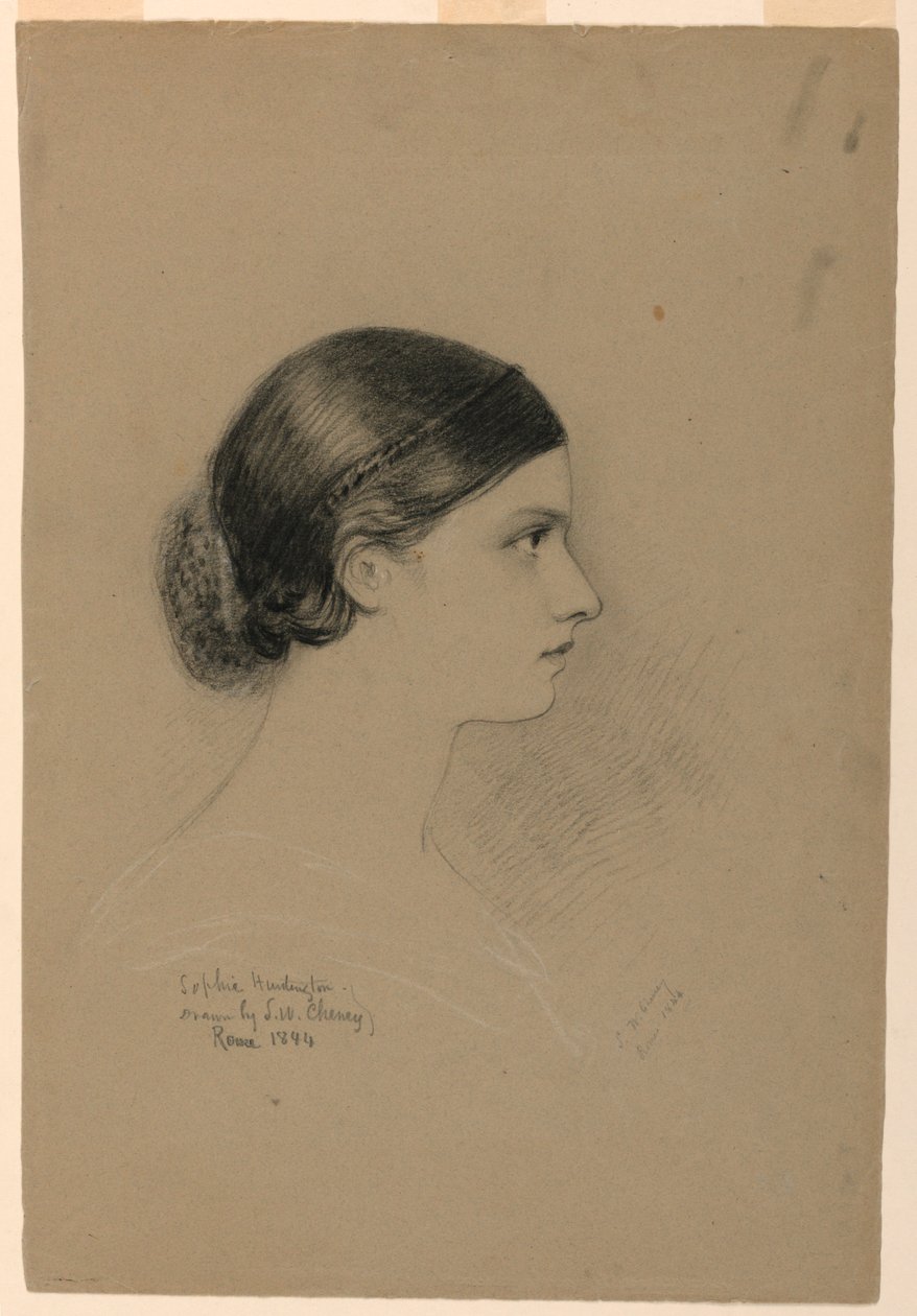 Ritratto di Sophie Huntington da Seth Wells Cheney