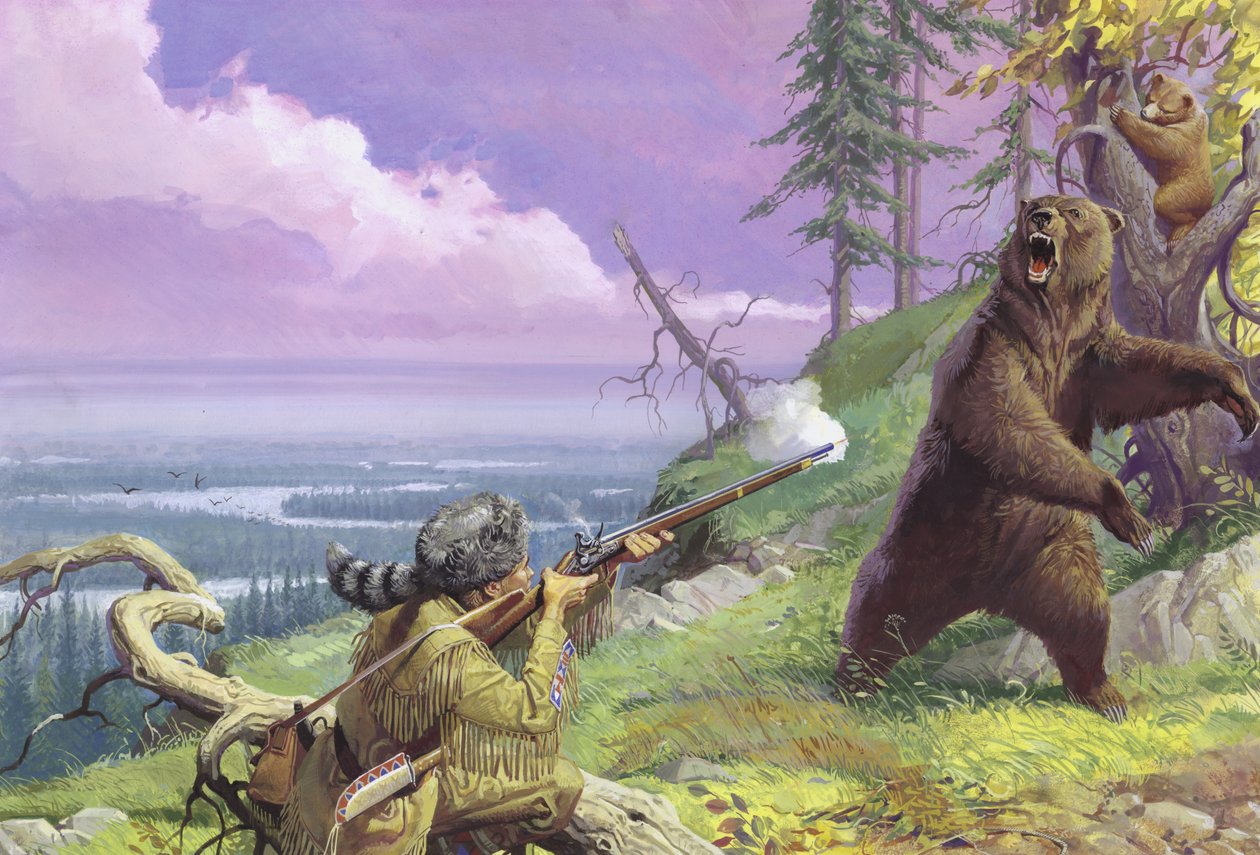 Daniel Boone apre il sentiero della terra selvaggia da Severino Baraldi