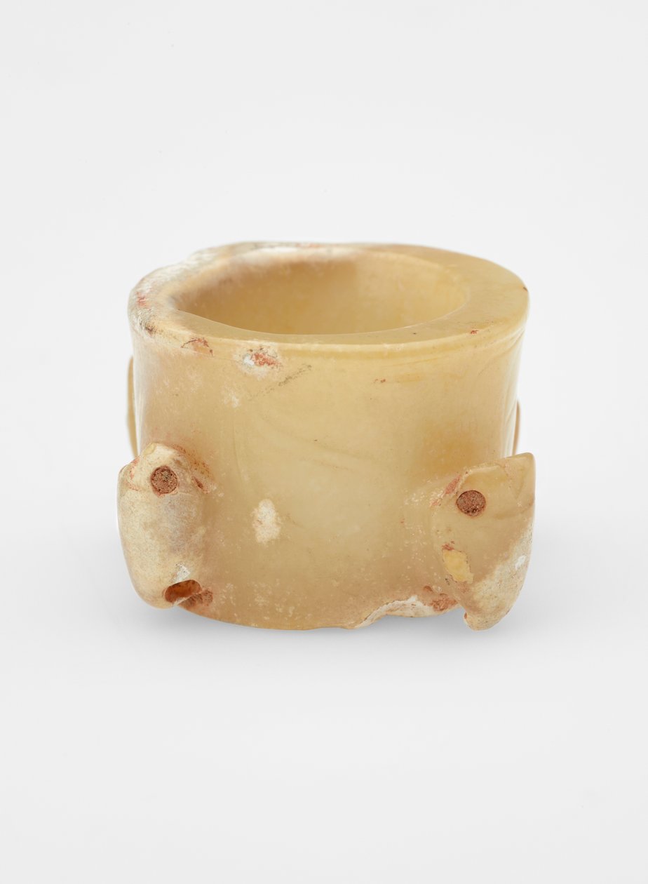 Perla con maschere, c.1600-c.1050 a.C. da Shang Dynasty Chinese School
