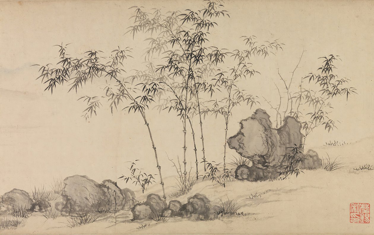 Boschetto di bambù da Shen Xun