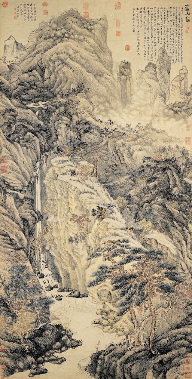 Monte Lu 廬山高 da Shen Zhou