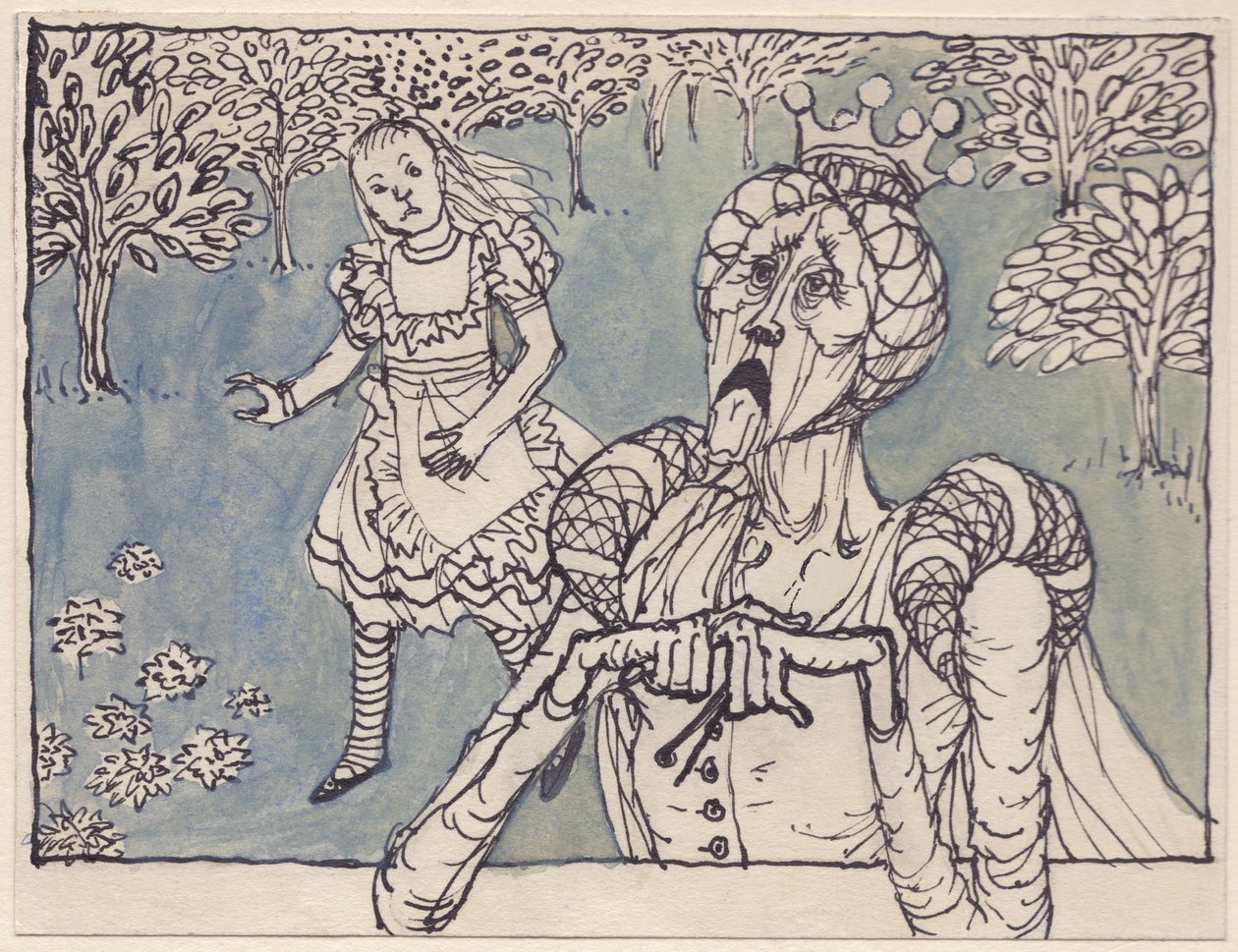 Alice e la Regina Bianca, 1953 da Shirley Markham