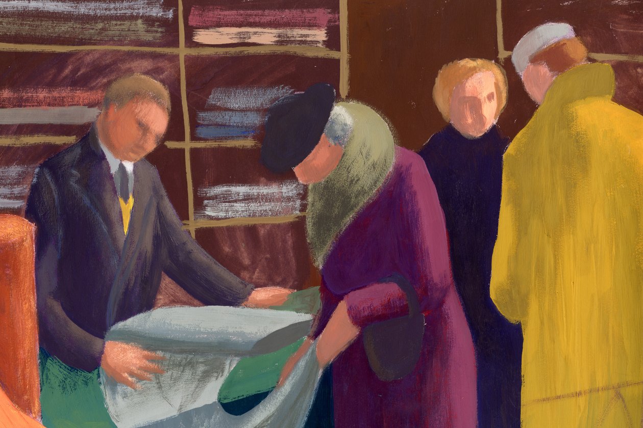 Negozio di drapperia da Shirley Markham