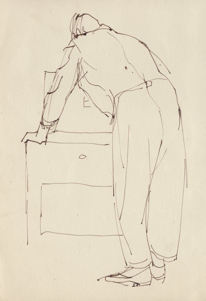 Uomo chinato da Shirley Markham
