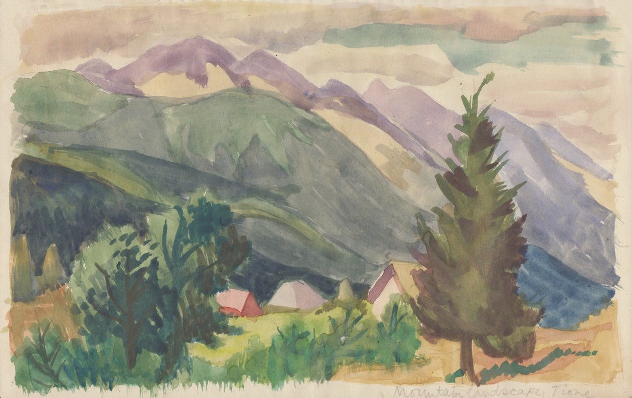 Paesaggio montano, Tione da Shirley Markham