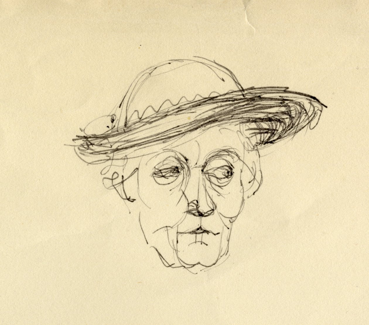 Donna con cappello, 1953 da Shirley Markham