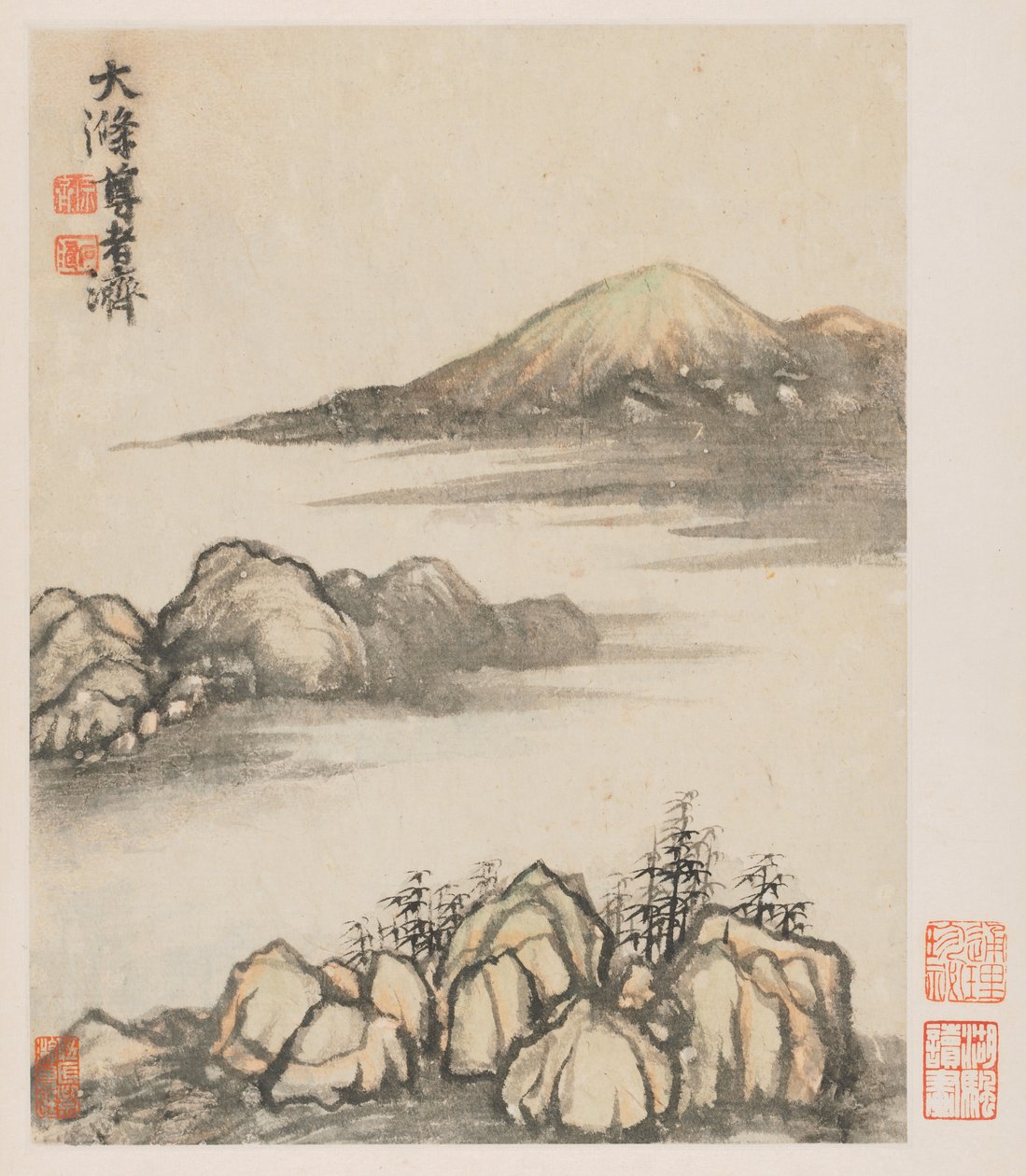 Ricordi del Fiume Qinhuai da Shitao