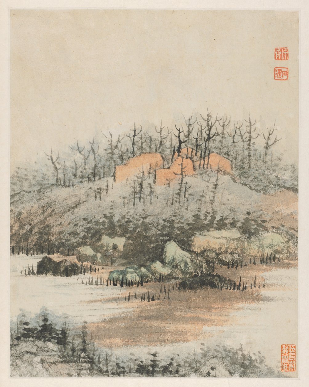 Ricordi del Fiume Qinhuai da Shitao