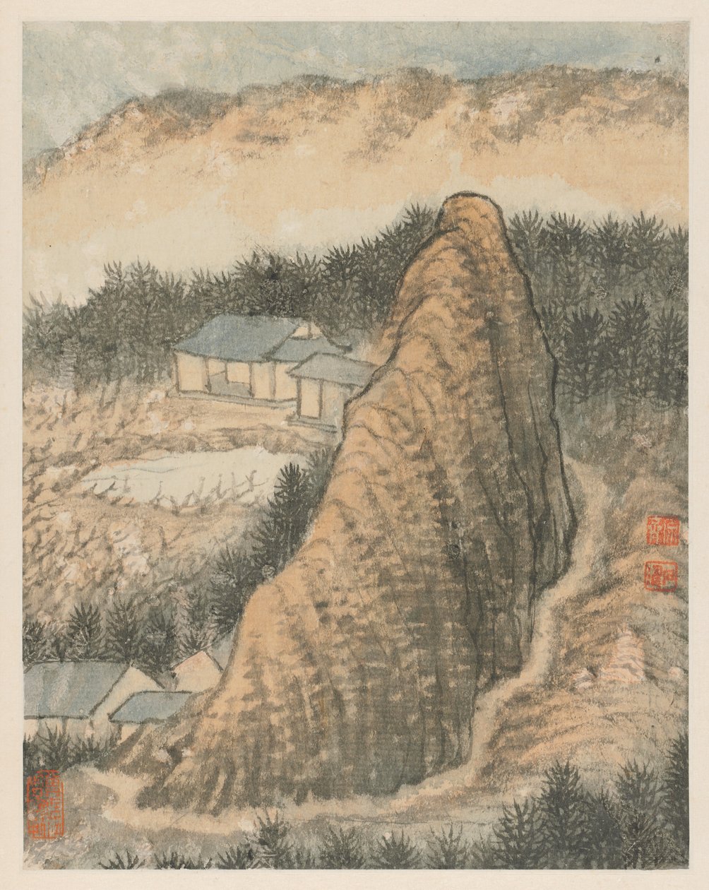 Riminiscenze del fiume Qinhuai da Shitao