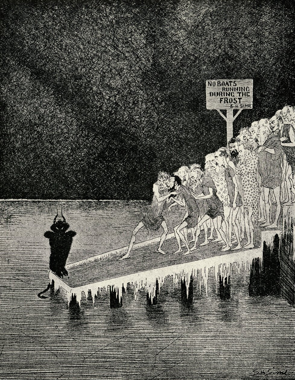Le rive dello Stige da Sidney Herbert Sime