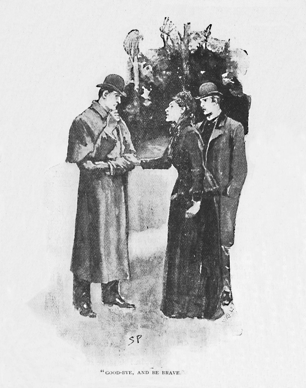 Addio, e sii coraggioso, 1892 da Sidney Paget