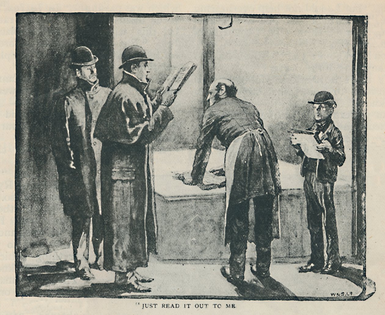 Leggimelo Ad Alta Voce, 1892 da Sidney Paget