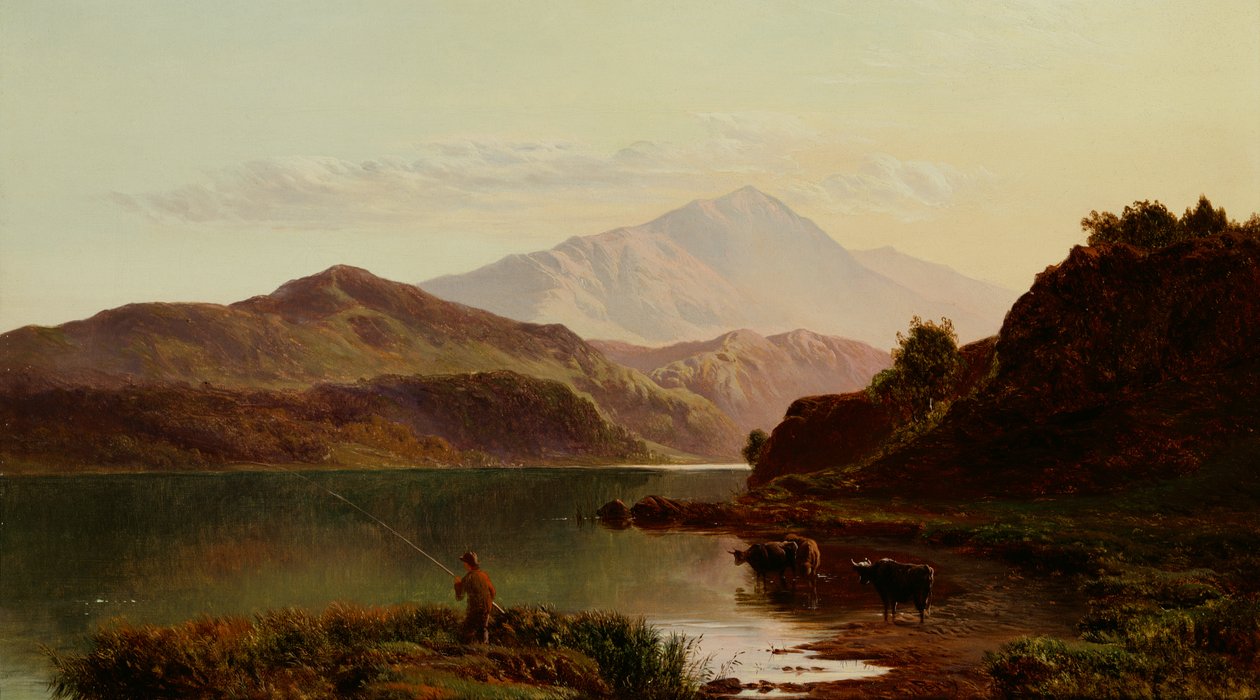 Pesca sul Lago da Sidney Richard Percy
