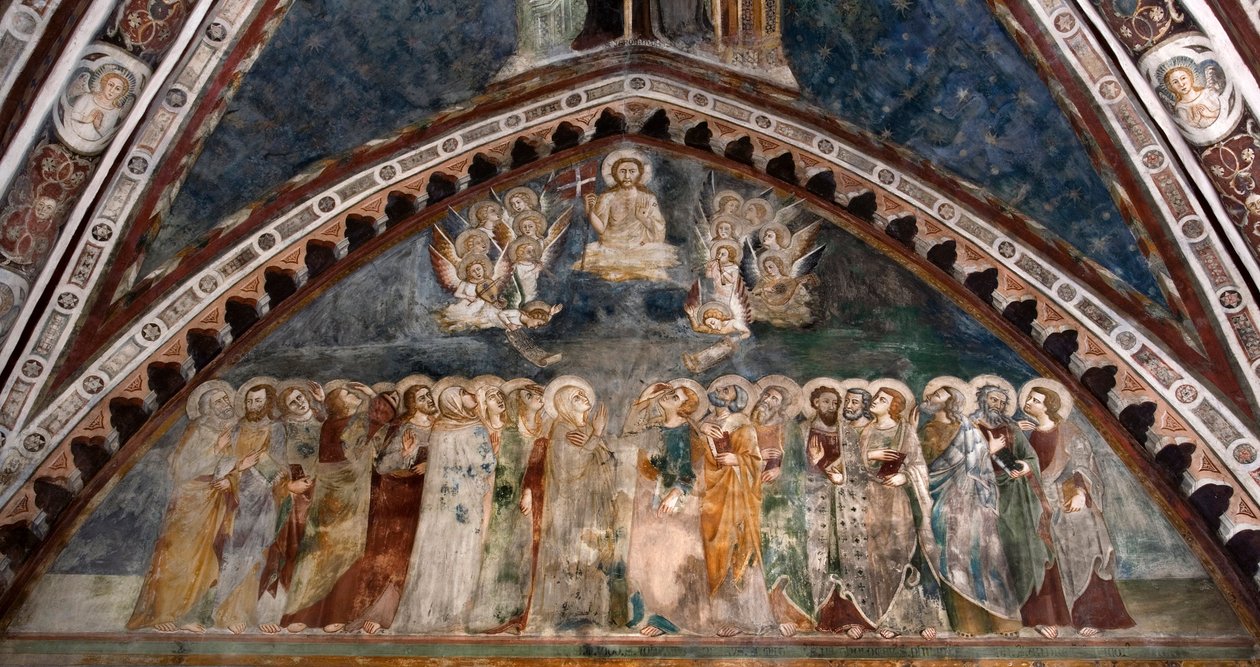 Cristo in gloria da Sienese School