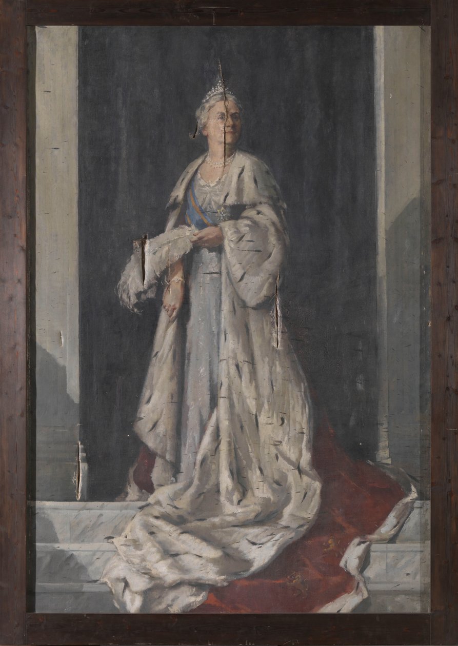 Ritratto di Wilhelmina, regina dei Paesi Bassi da Sierk Schröder