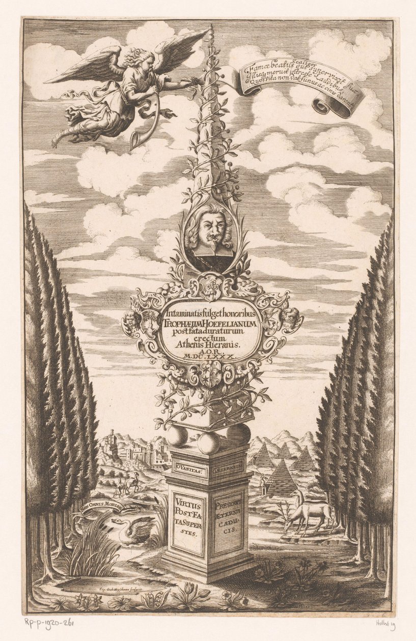Monumento funebre per il signor Hoeffel da Sigmund Gabriel Hipschmann