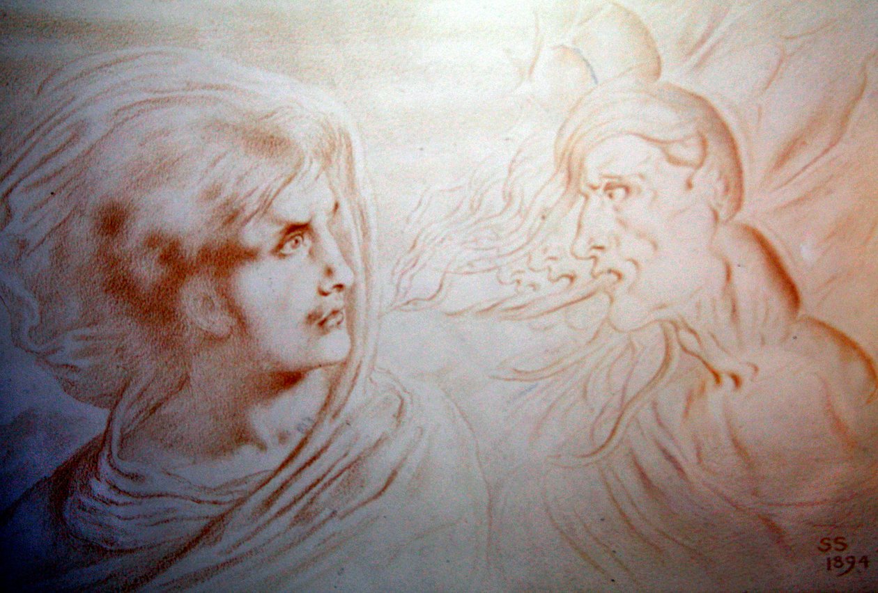Pensieri futuri, 1894 da Simeon Solomon