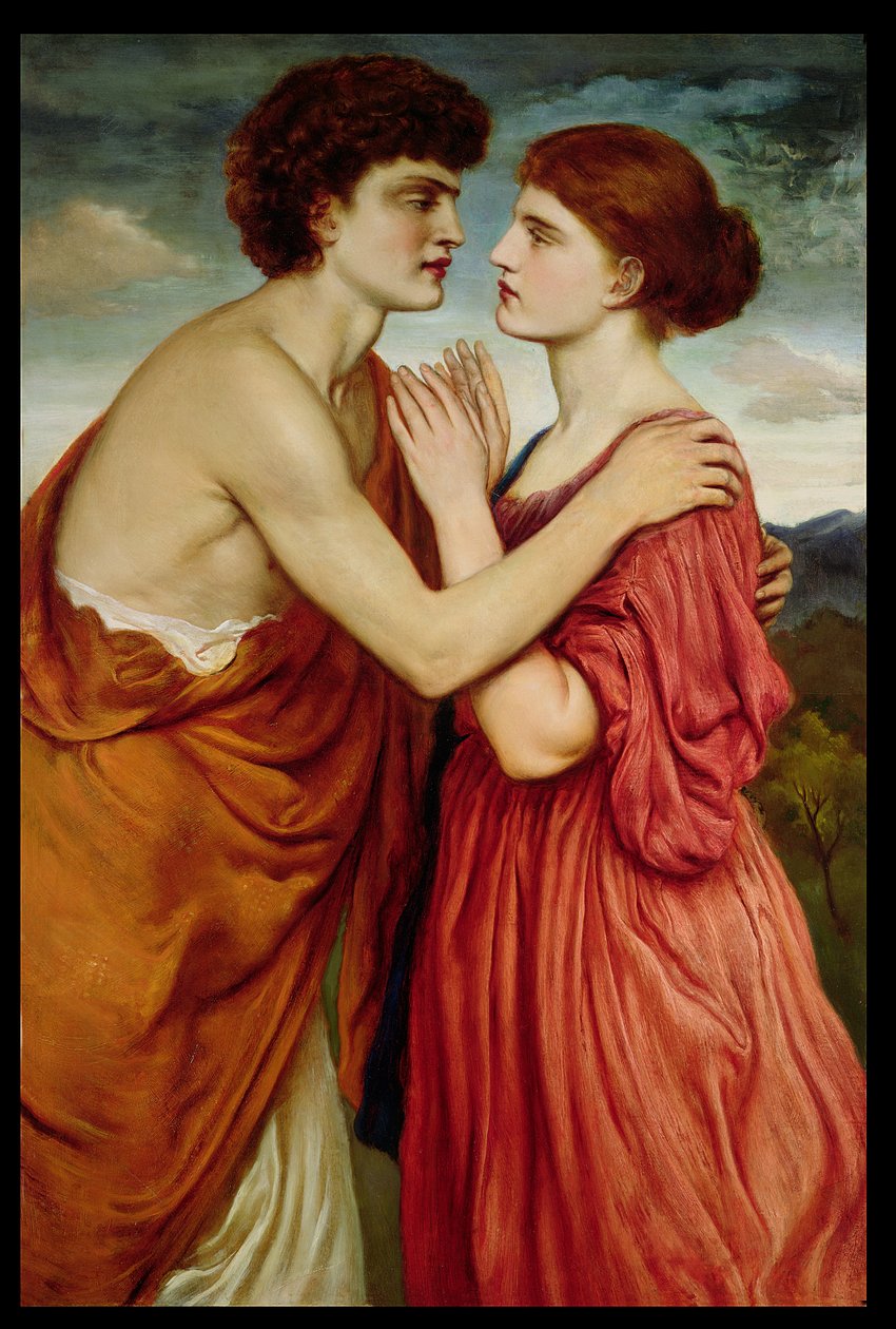Isacco e Rebecca da Simeon Solomon