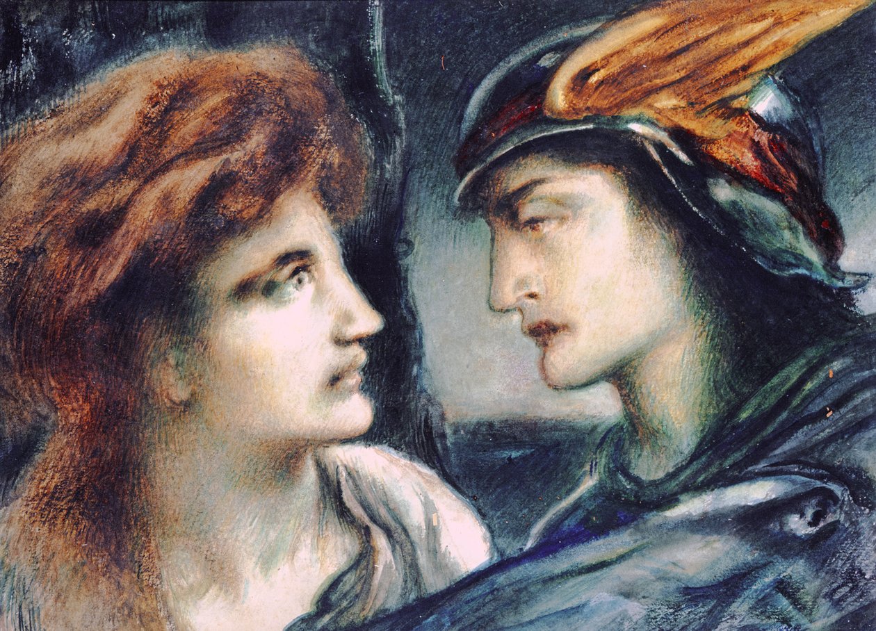 Mercurio e Persefone da Simeon Solomon