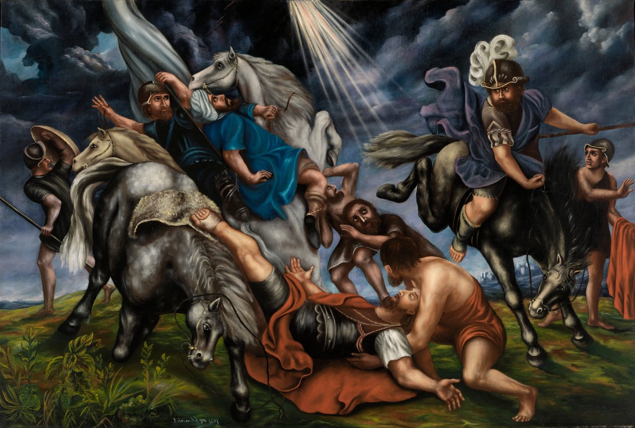 La conversione di Saulo, 1857 da Simeon Griswold