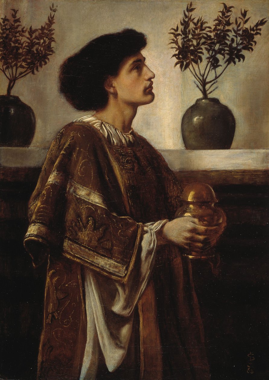 Un Diacono da Simeon Solomon