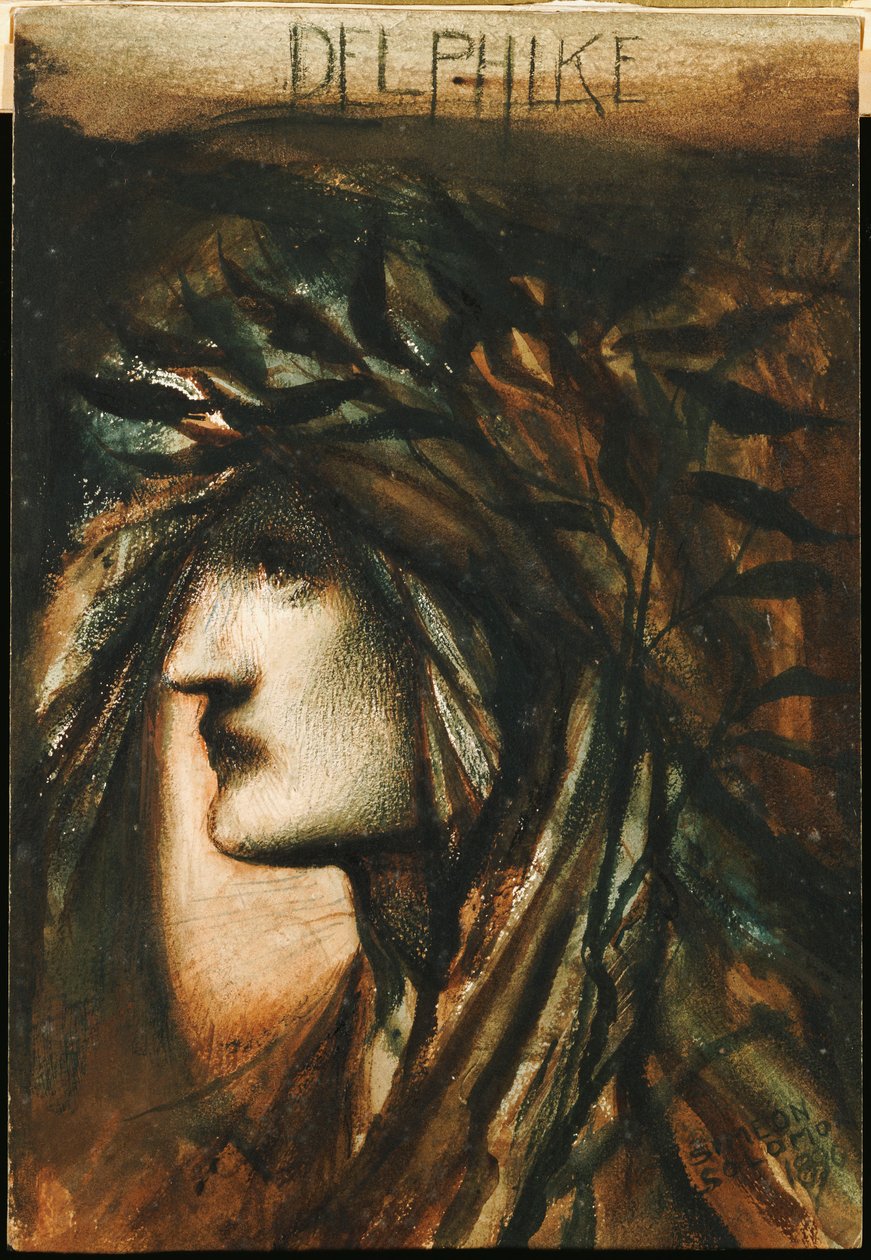 Delphike, 1896 da Simeon Solomon