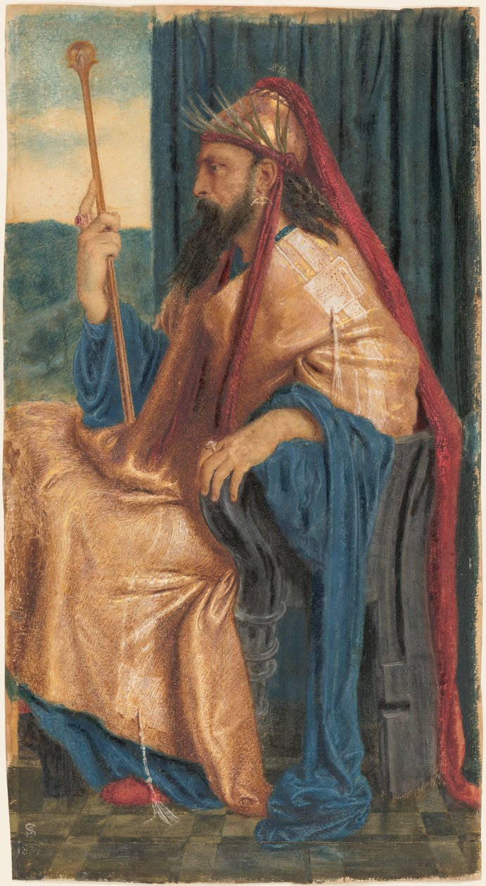 Re Salomone da Simeon Solomon