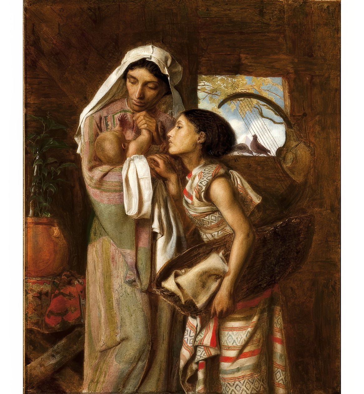 La madre di Mosè da Simeon Solomon