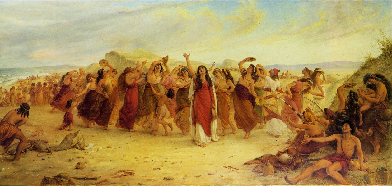 Il canto di Miriam da Simeon Solomon
