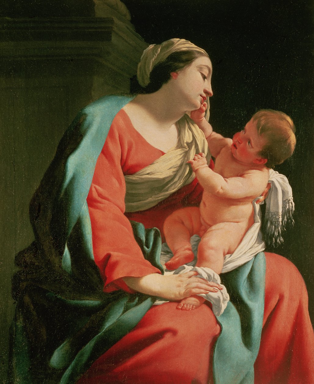 Madonna col Bambino da Simon Vouet