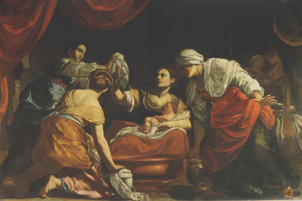 La nascita della Vergine, c.1620 da Simon Vouet