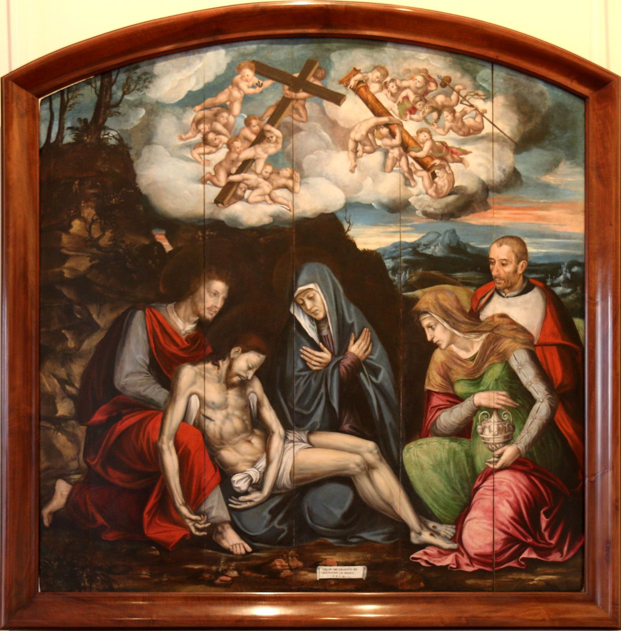 Compianto sul Cristo morto da Simon de Châlons