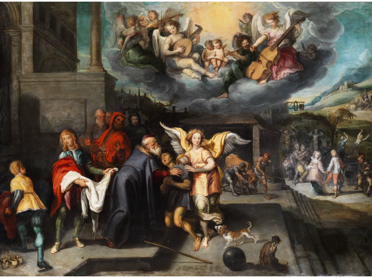 Il ritorno del figliol prodigo da Simon de Vos