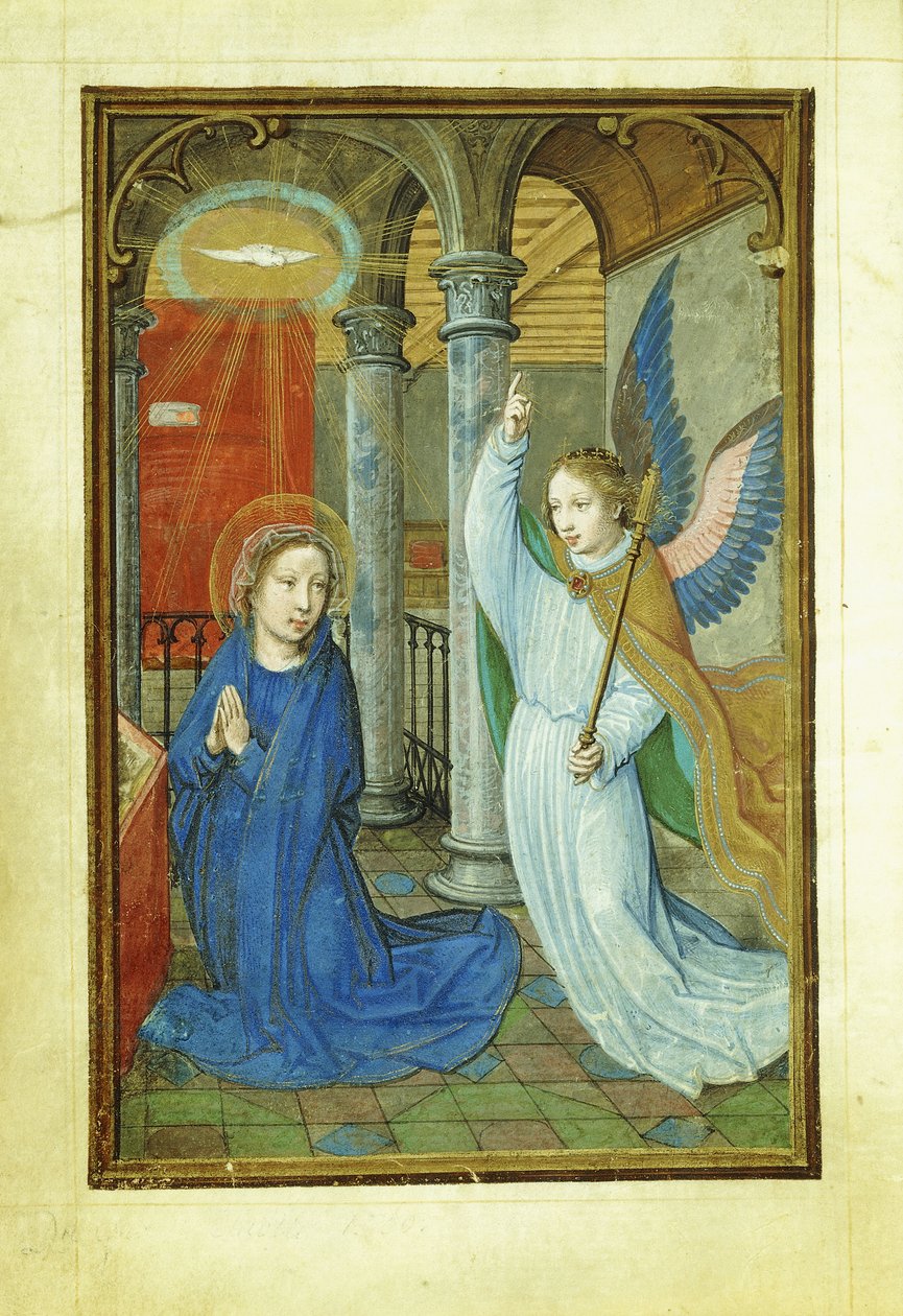 Annunciazione da Simon Bening